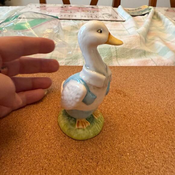 Beatrix Potter Mr. Drake Puddle-Duck figurine F Warne Co England 1979 no 31 - Picture 5 of 7